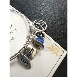 Kis Expandable Bangle Christian Dangles Charm Bracelet